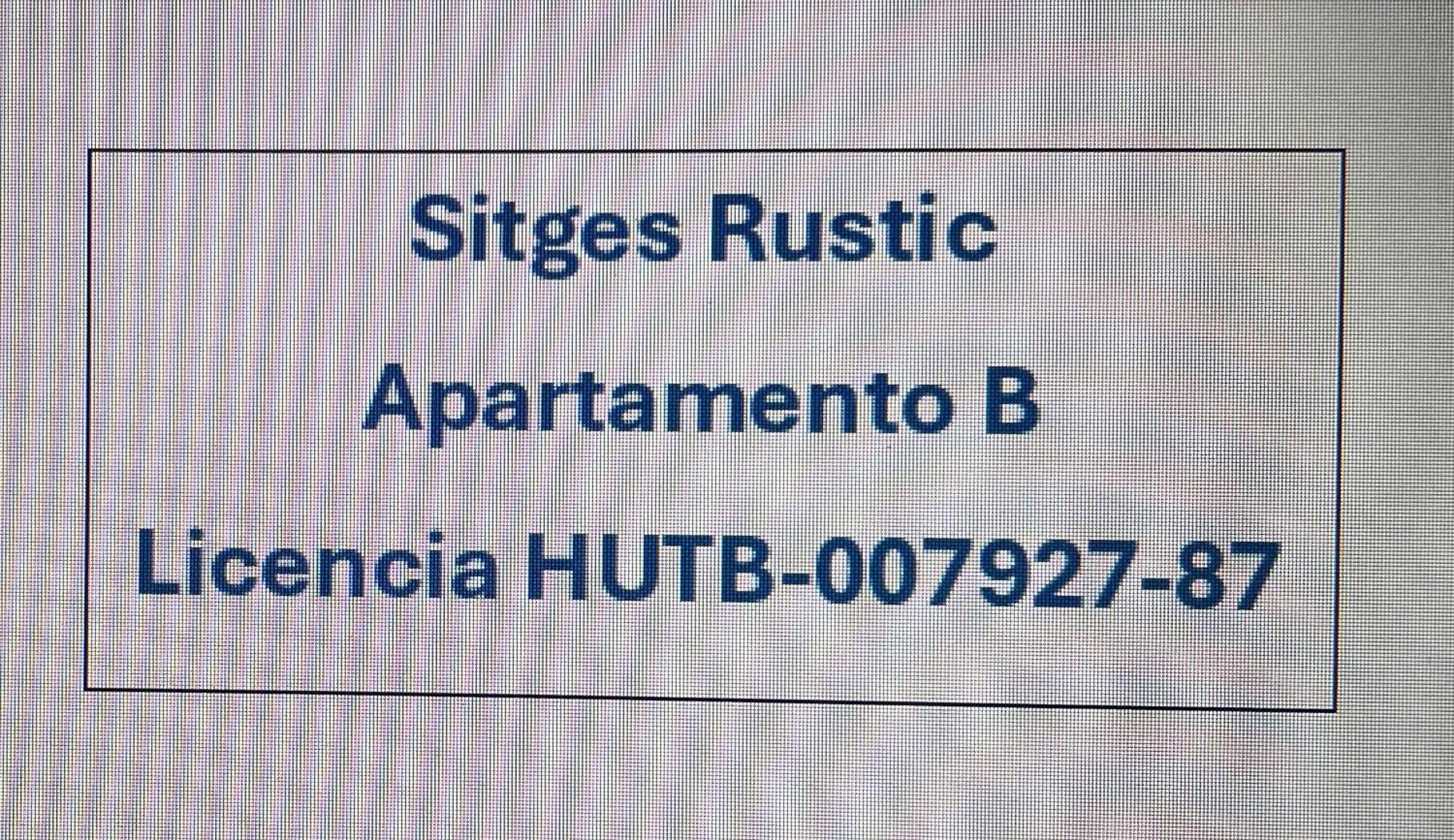 Appartement Rustic Sitges